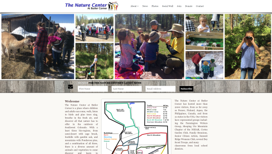 The Nature Center at Butler Corner by Celebration Web Design